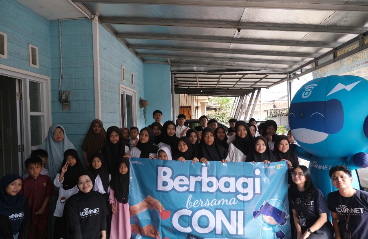 ICONNET Jawa Barat Gelar Aksi Sosial di Panti Asuhan Al-Fitroh Bandung